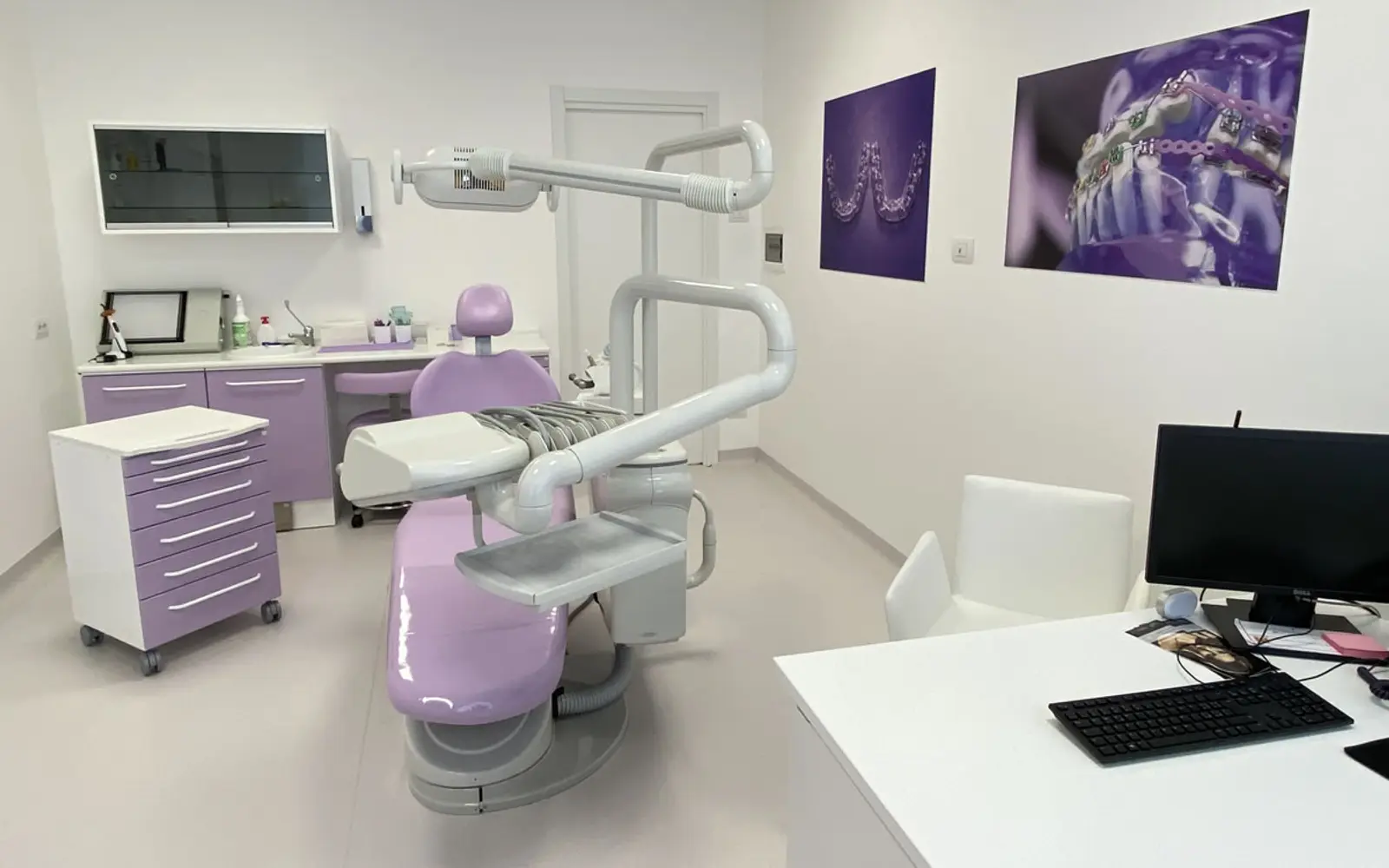 La sala odontoiatrica